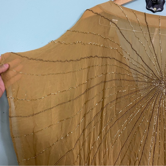 Free People Jens Pirate Booty Starburst Avenue Embellished Kaftan Maxi Beaded - Picture 11 of 14